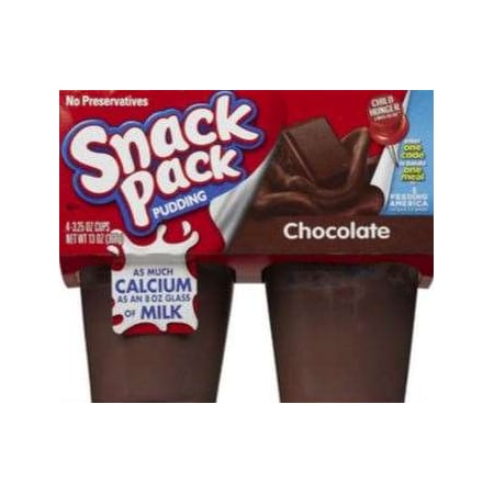 Snack Pack Snack Pack Pudding Chocolate 13 oz., PK12 2700041900